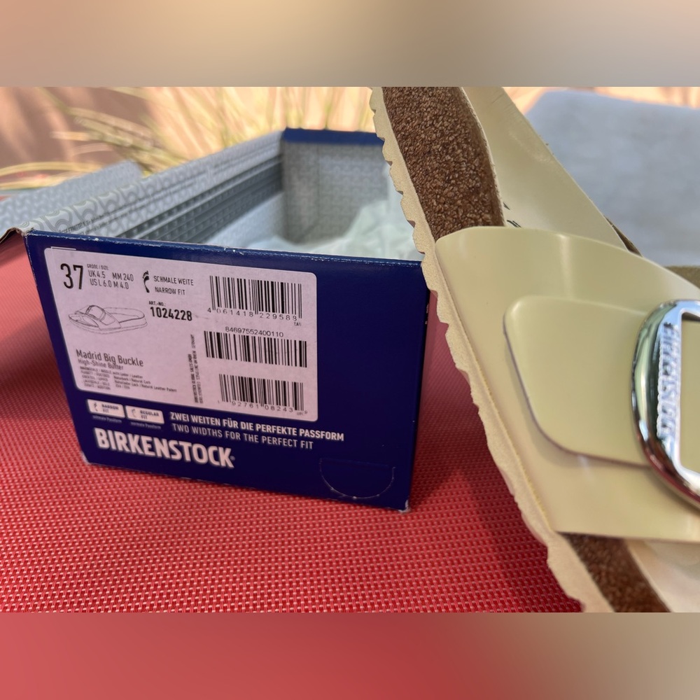 Birkenstock Madrid Big Buckle Butter - Picture 6 of 6